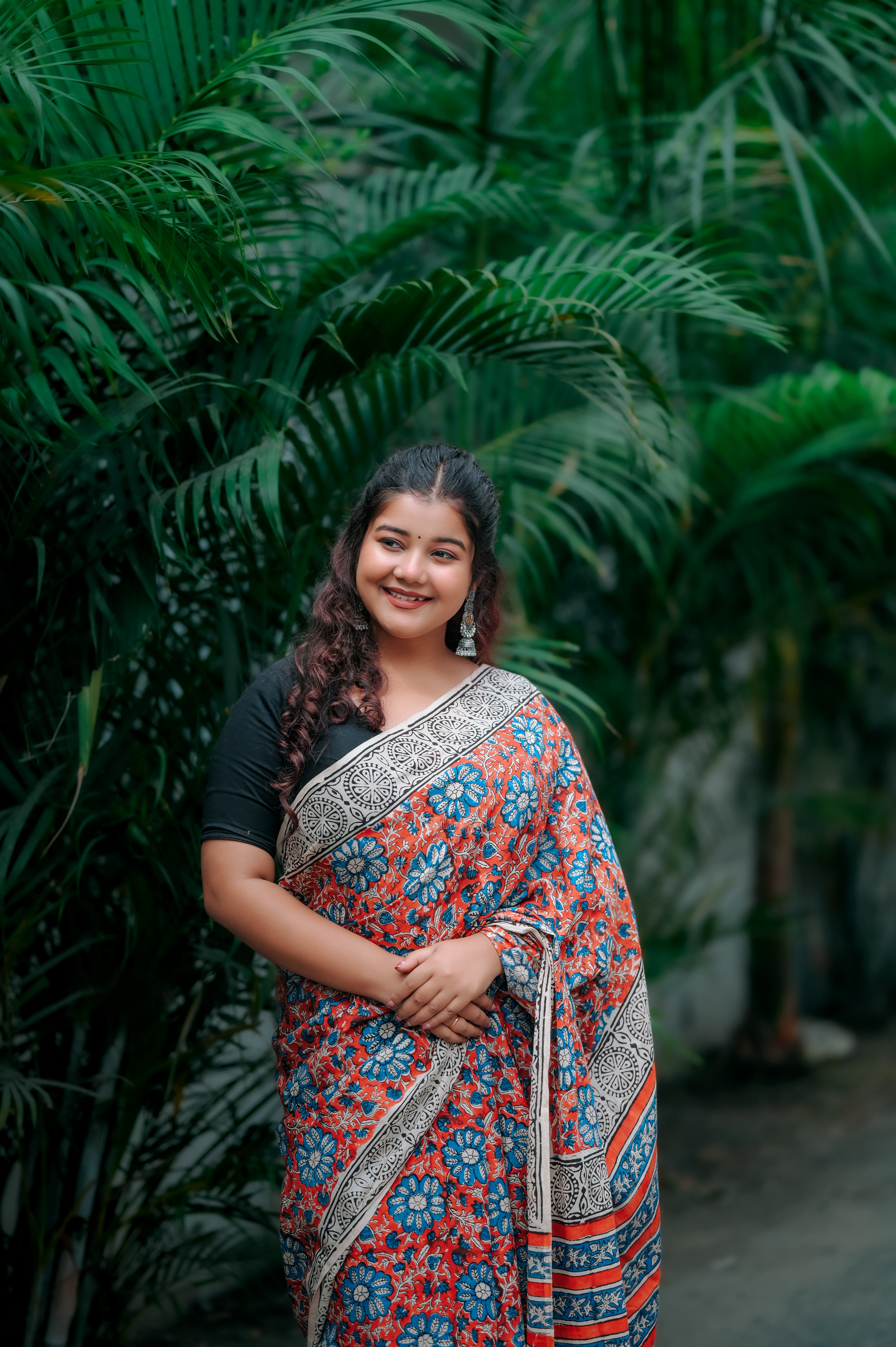 Suhani Subah - A Radiant Dawn in Every Drape - Handblock Print Natural Dyed - Mulmul Cotton Saree